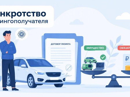 Банкротство лизингополучателя: что происходит с имуществом и обязательствами?