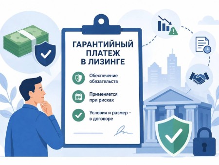 Гарантийный платеж в лизинге: что это и когда применяется
