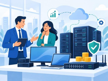 IT-оборудование в лизинг: компьютеры, серверы и сетевое оснащение для бизнеса
